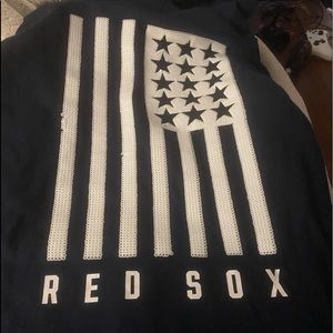 Pink brand Boston Red Sox zip up hoodie